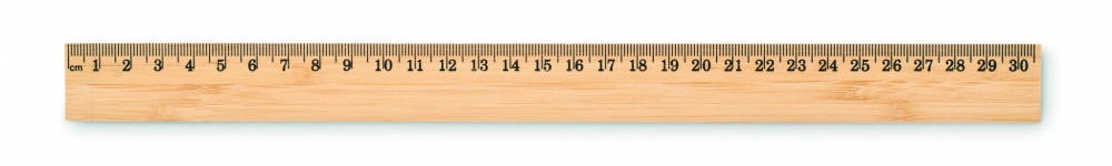 Logotrade promotional giveaways photo of: Ruler in bamboo 30 cm